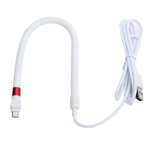 Mobiltelefonstativ Hurtigladekabel Fleksibel Holder Micro USB Datakabel
