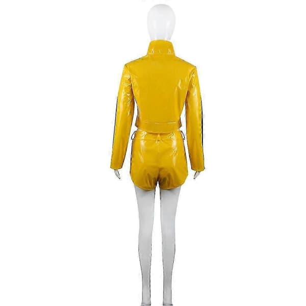 Kill Bill Cosplay Bruden Kostym Halloween Party Maskerad för Kvinnor M