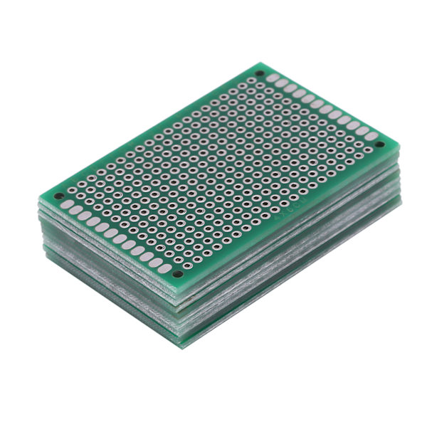 10 stk. 4x6cm Dobbelt Sidet Prototyping DIY Universal PCB Circuit Board