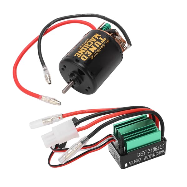 540 21T Børstet Motor 65A Vandtæt Grøn ESC Combo til Traxxas Tamiya