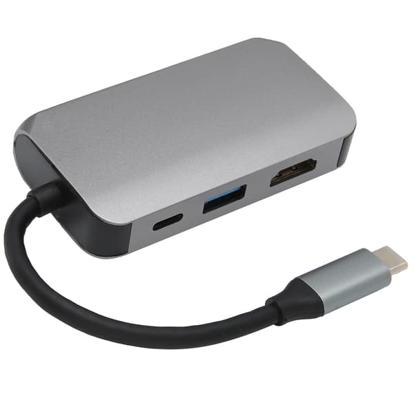 4-in-1 USB C -telakointiasema HDMI PD USB VGA -sovittimella