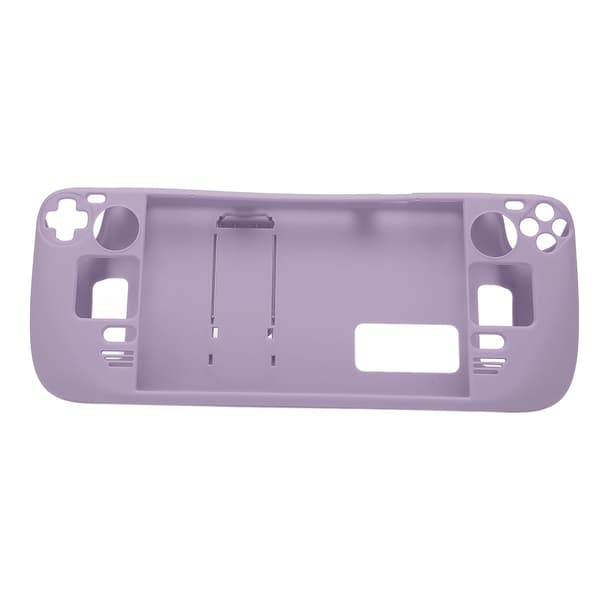 Steam Deck Skyddsfodral Lila Fingeravtrycksresistent Handsfree Stativskydd