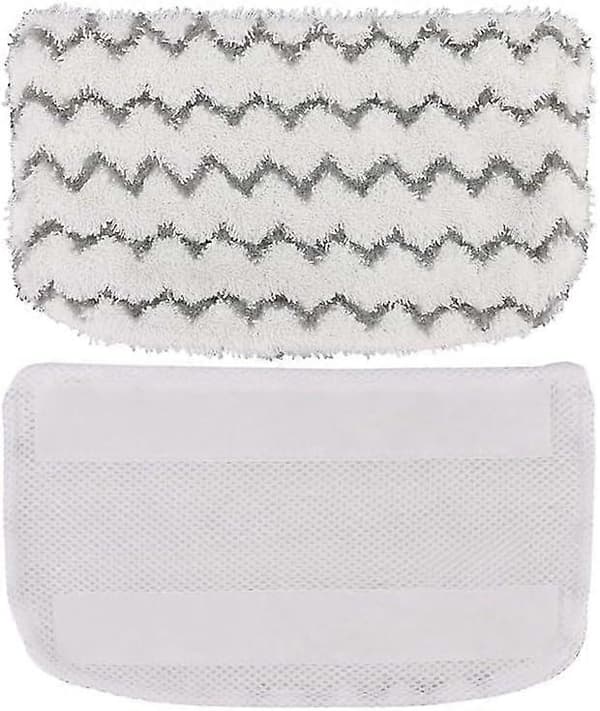 6 stk. dampmoppputer erstatning kompatibel med mikrofiber dampmoppputer, erstatningstilbehør for rengjøringsmoppklut