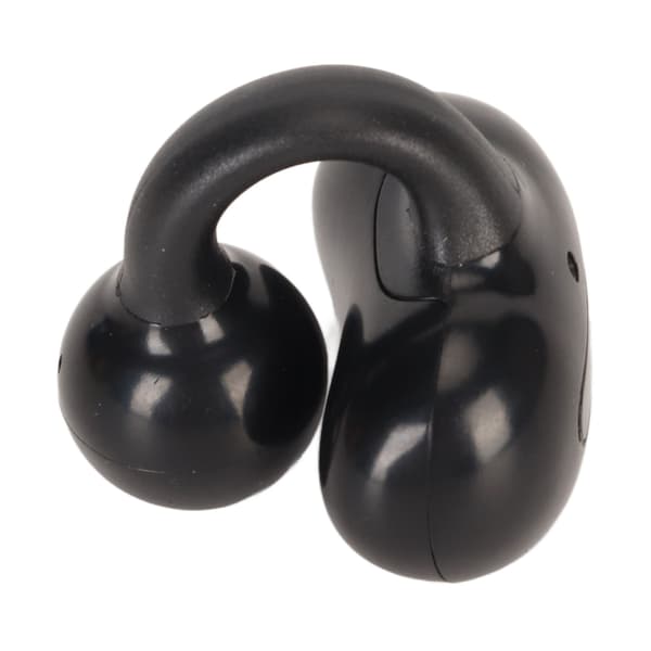 Bluetooth 5.3 Trådløs Clip On Single Ear Open Ear Stereo Hovedtelefon Sort Business