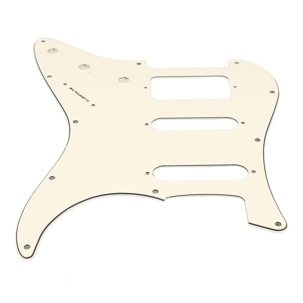 Elgitarr Plektrumskydd PVC Plastskydd Repskydd Frontplatta Panelöverdrag Instrumenttillbehör Beige GSSH72