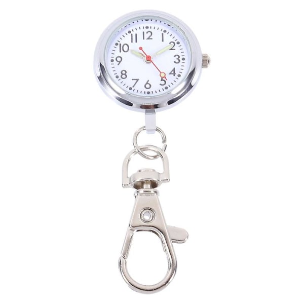 1 kpl Käytännöllinen watch avaimenperä metalliseos iso kellotaulu sairaanhoitajan watch