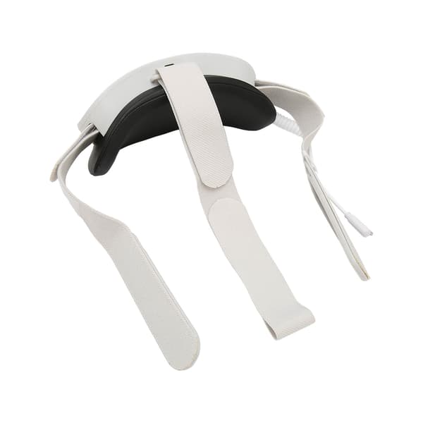 VR Hodestropp Utvid 3,5 timer til 4 timer Spilletid VR Ladestropp med 6000mAh Batteripakke for Oculus Quest 2