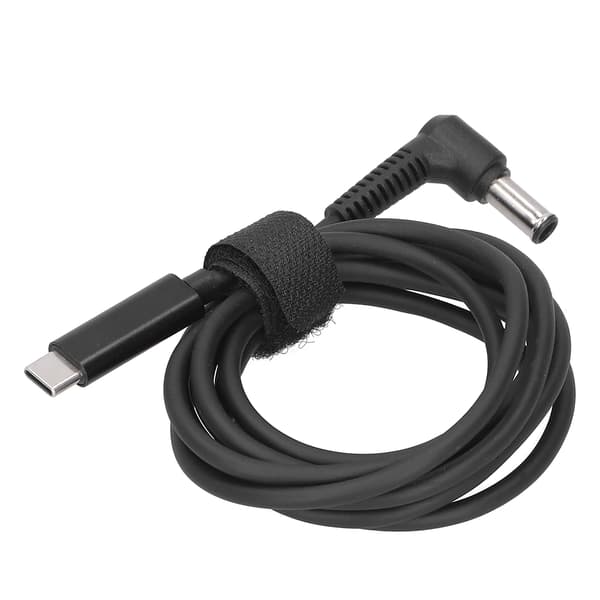 Type C Opladerkabel DC6.0x1.4MM Han Albue Computer Strømadapter