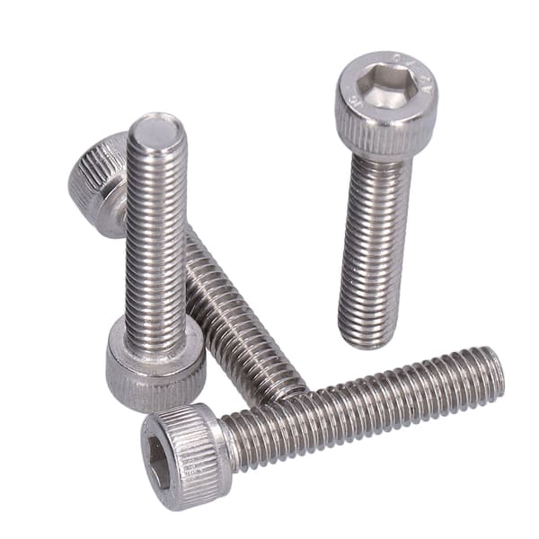 30 stk. M6 304 Rustfrit Stål A2-70 Hex Socket Cap Head Bolte DIN 912 M6x30