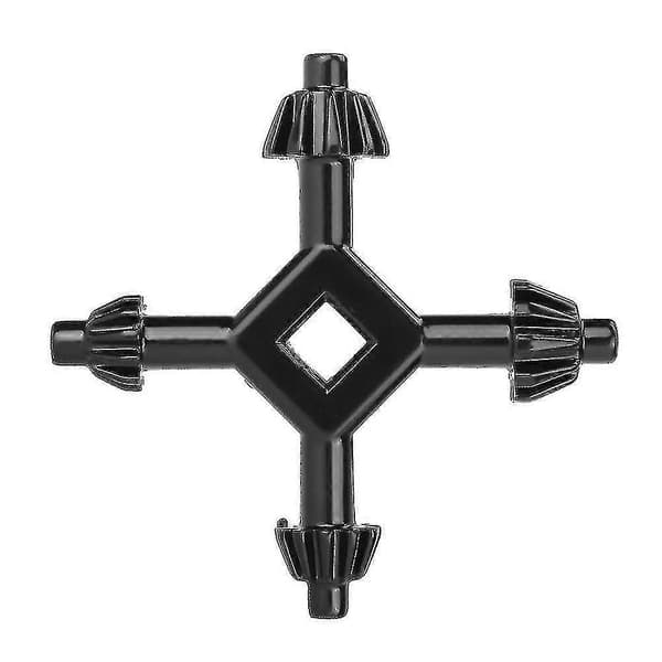 Universell Chuck Key 4-i-1 Multifunksjons Drill Chuck Key 4-i-1 Drillverktøy, Drill Chuck Key, Chuck Key