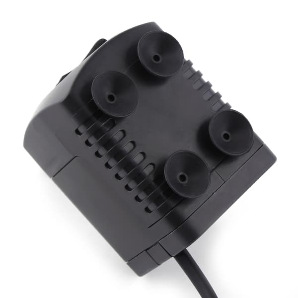 Nedsænkbar pumpe til akvarium, 220V 15W, 800L/H, Sort
