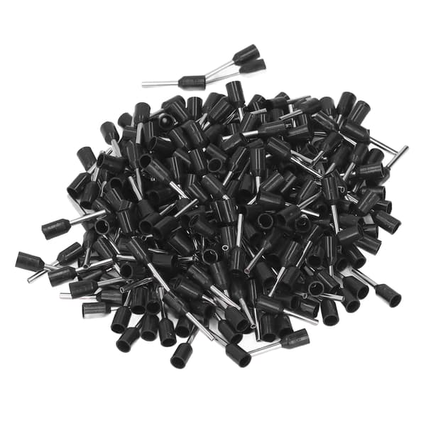 1000 stk. 22AWG isolerede ferruler krympe terminal ledningsstik sæt E0508