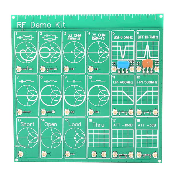 RF Demo Kit Tester Board Attenuator Modul Vektornetværksanalysator