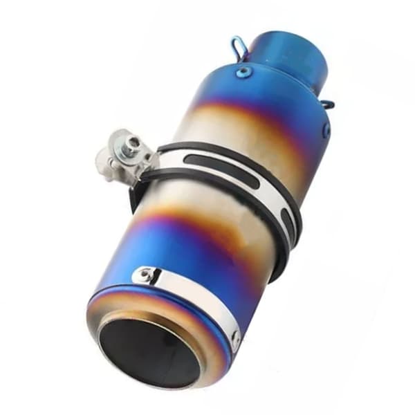 51mm Udstødningsrør Gradient Farve Titanlegeret Rustfrit Stål Stærk Konstruktion