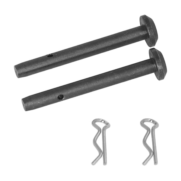 2 stk. RC Karosseriklips Svart 4 cm Lengde Rustsikker for 1 18 RC Biler Jevnere Kjøring