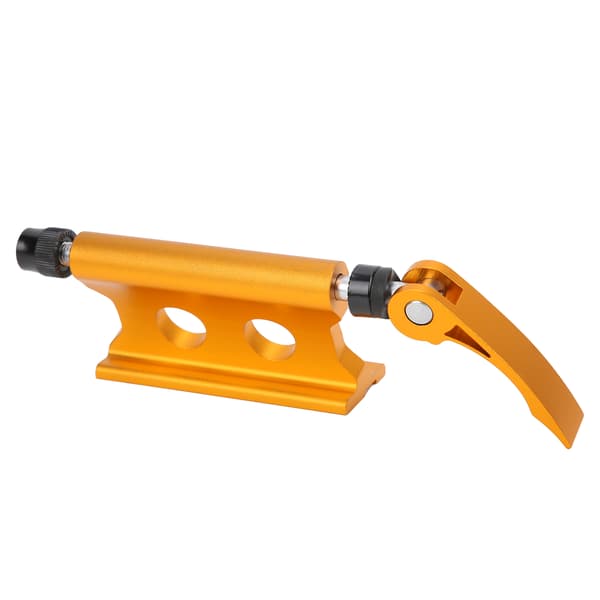 Cykel Gaffelmontering Quick Release Forgaffel Fast Clip Bagageholder Stativ Gul
