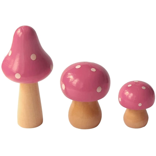 Sæt med små Scenario svampe (lyserøde),