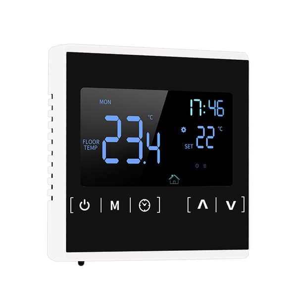 Clear Comfort Smart Touchscreen Programmerbar Termostat Letlæseligt Display
