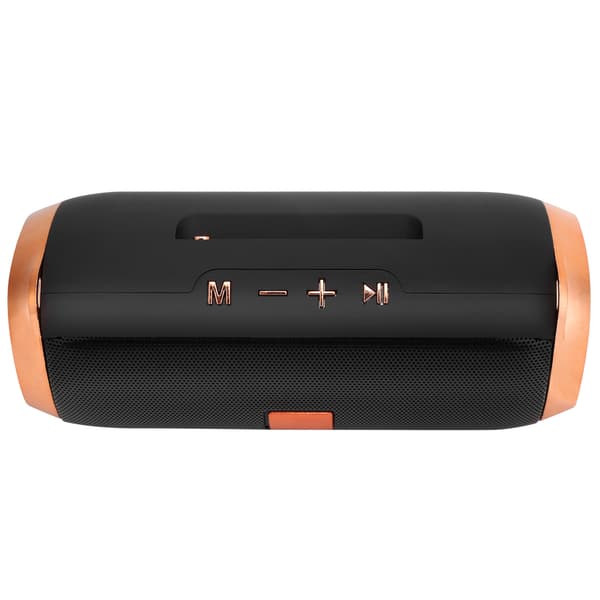 ET801 Utomhus Bluetooth Högtalare Stereo Subwoofer Portabel för Dator Telefon PlugIn Kort Svart