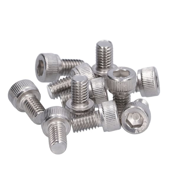30 stk. M6x16 304 Rustfrit Stål A2-70 Hex Socket Cap Hoved Bolte DIN 912
