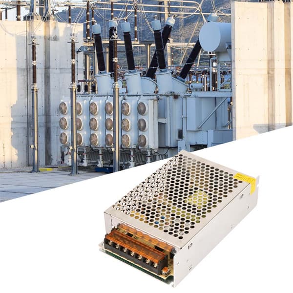 12V 10A 120W DC-strömförsörjningskort LED-skärm Switch Driver Adapter Transformator