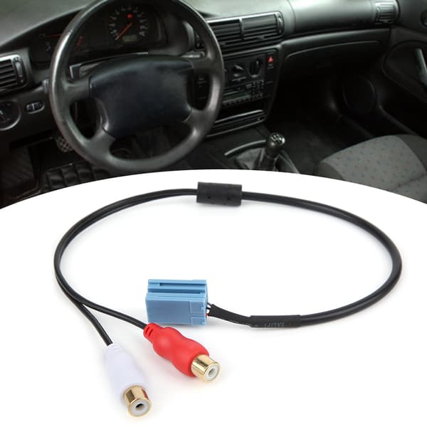 8-pin Mini ISO RCA-kabeladapter Blaupunkt Compact Disc Changer Bilstereo Line