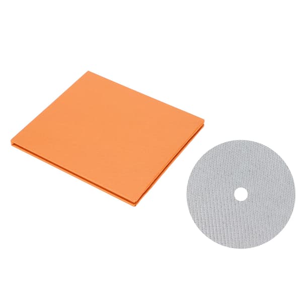 Kolfiber CD DVD Stabilisator 0.2mm Tuning Matta för Toppmatad Spelare Vit
