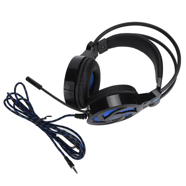 SY855MV Støyreduserende Over Ear Gaming Headset med Mikrofon Volumkontroll for PS4 PC Laptop