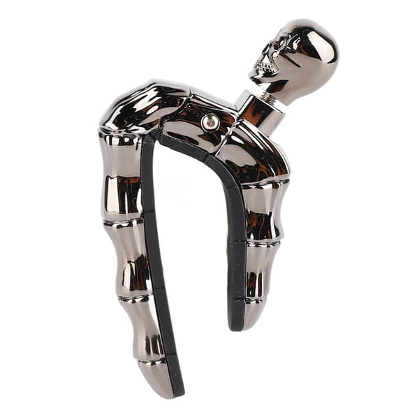 Akustisk Guitar Capo Kranieform Temmelig Cool Metal Elektrisk Klassisk Guitar Capo til Ukulele Sort