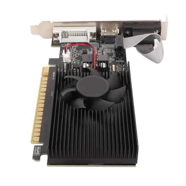 GT 730 4GB DDR3 128 Bit Gaming Grafikkort med Blæserunderstøttelse VGA DVI HDMI