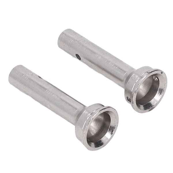 2 stk. RC Bil CVD Aksel Stål 8 mm Diameter Tilbehør til ARRMA 1/7 1/8 Serie Sølv