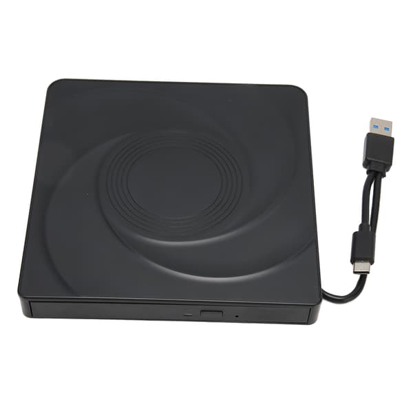 Extern USB 3.0 Typ C DVD-enhet Lågt brus Hög hastighet ABS-hölje Plug and Play-brännare för bärbar dator