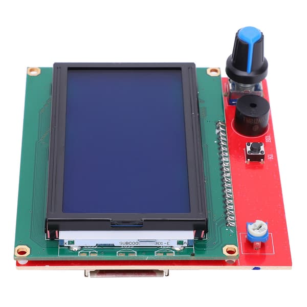 12864 LCD-näyttömoduuli Paneeli Emolevy 3D-tulostimen älykäs ohjain 2 kpl