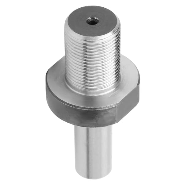 Borepatron forbindelsesstang rustfrit stål M14*1 til K01-50/63 K02-50/63 drejebænk borepatron (10 mm)