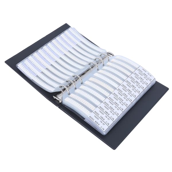 0201 170 Ohm Modstandssortiment Kit Elektroniske Komponenter Plastik Prøvebog Sort