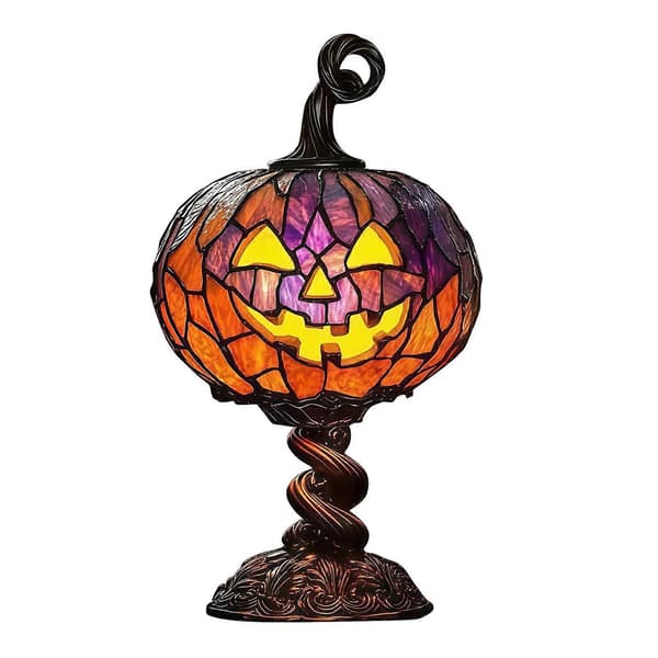 USB-drevet Jack-O-Lantern-lys Perfekt størrelse nattlampe til soverommet Pumpkin