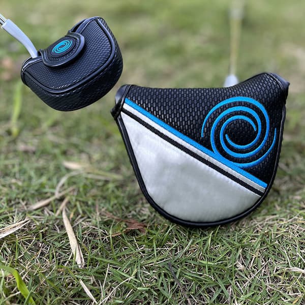 Magnetisk Sugspänne Mallet Putter Huvudskydd Lång Halvcirkel Golf Tillbehör Typ2