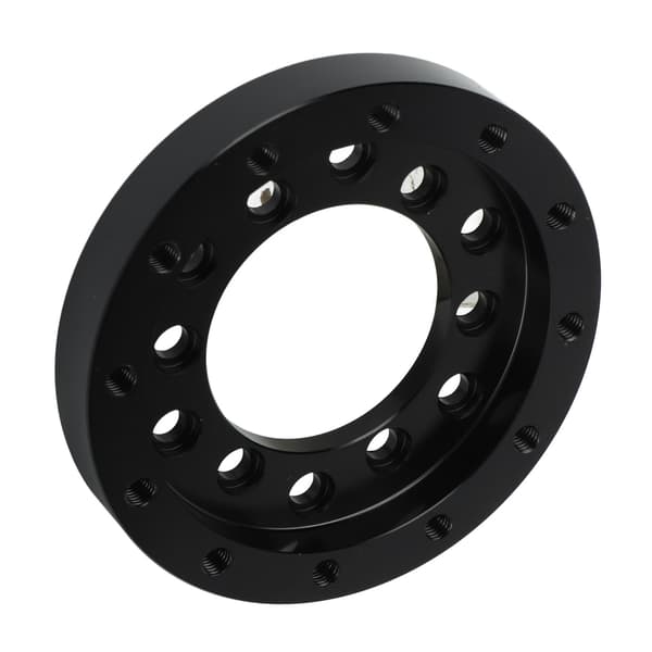 Logitech G25 G27 G29 G920 Rat Adapter CNC Aluminium Legering Sort Plade 73mm 2.87in
