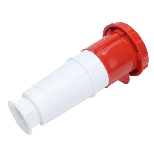 Industriell Aviation Plug Connector 3-fas 63A 3P+E 4-kärnig Vattentät Socket