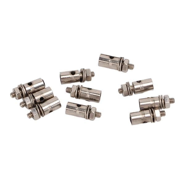 10st 1,3 mm Servo Push Rod Connector Justerbar Länkage Stopp