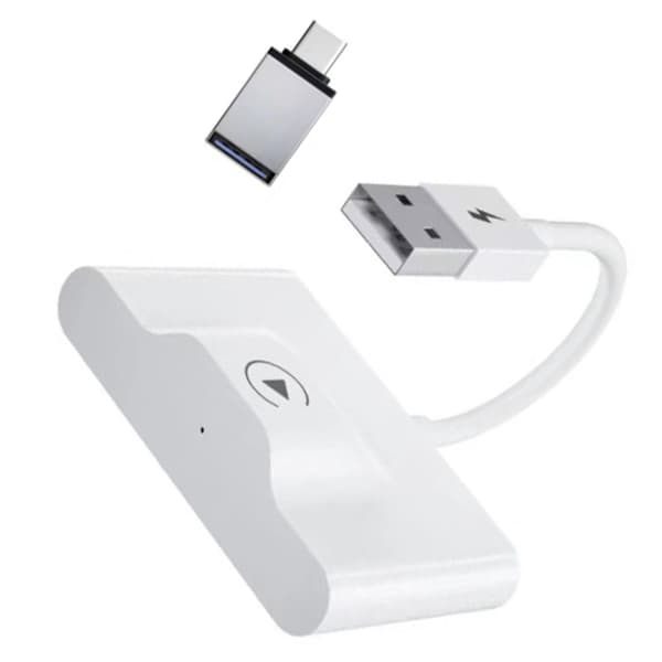 Langaton CarPlay -sovitin USB Plug and Play iPhone Carplay Dongle -laatikolle
