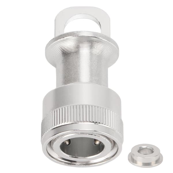 MEIJUN Snabbkopplingspedalspänne Hållare Brompton Vikcykel Portabel Ramfäste Adapter Silver