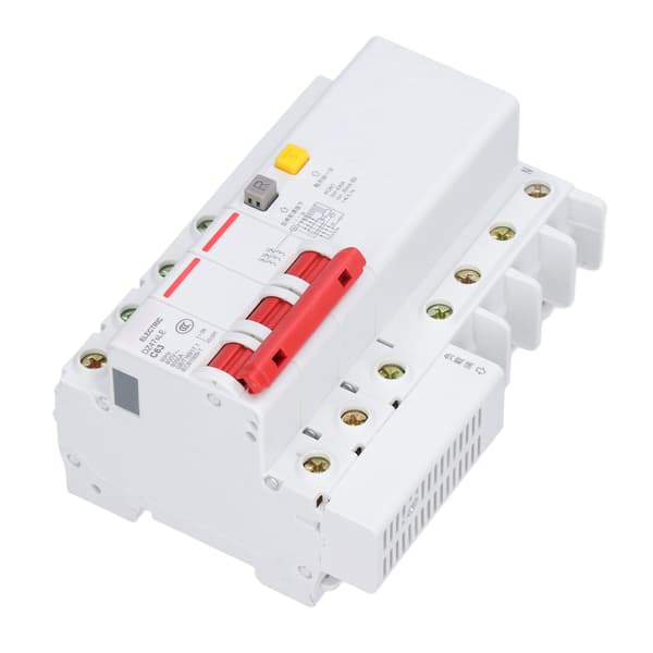 C63 Miniatureafbryder 3P+N 63A 400V AC DIN-skinne montering boligtekstiler
