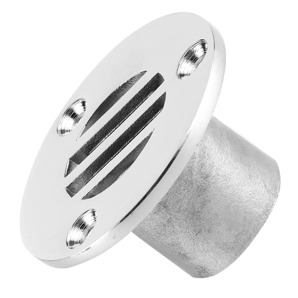 Rustfrit stål 316 25 mm 1 tomme båd yacht gulvafløb hardware tilbehør