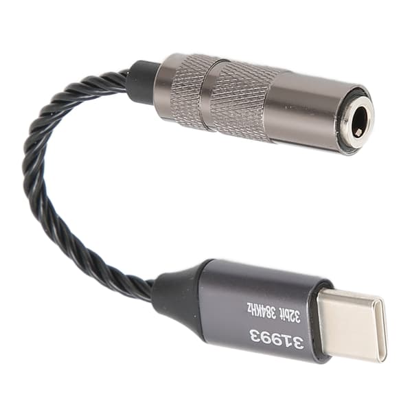USB C till 3,5 mm ljudadapterkabel för Samsung Galaxy S10 S9 Plus