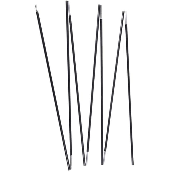 Teltstang sammenleggbar 340 cm - 6 segmenter, 2-pakning