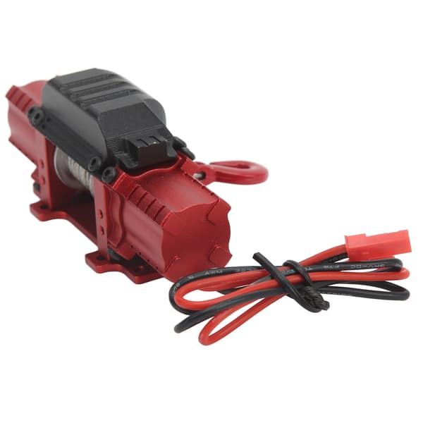 RC Bil Spil Professionel Aluminium Legering Høj Simulation Dobbelt Motor Rød