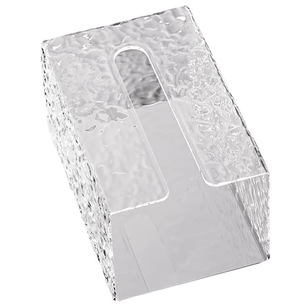 Väggmonterad Tissue Box Glaciärmönster Multifunktionell Lätt Lyxig Stil Tissue Dispenser för Badrum