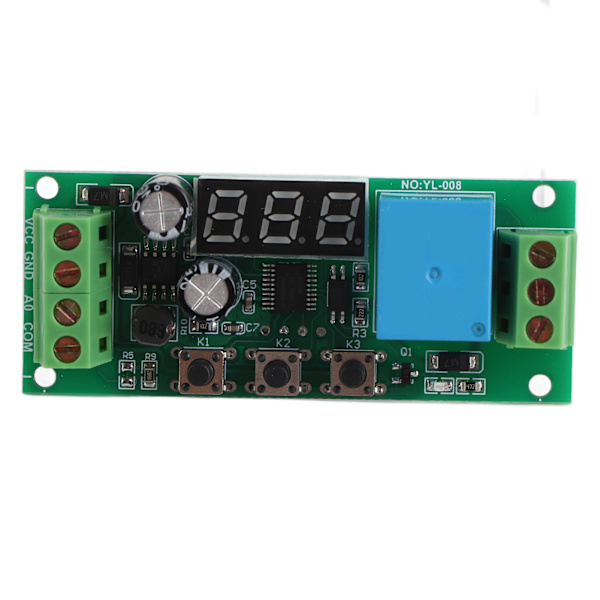 Digital skjerm strøm deteksjon sensor modul 4-20mA relé DC12V