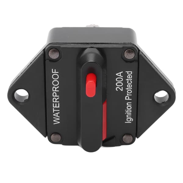 DC 32V 200A Manuell Reset Vanntett Strømbryter for Bil Marine Båt Lastebil Buss RV ATV